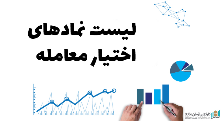 لیست نمادهای اختیار معامله