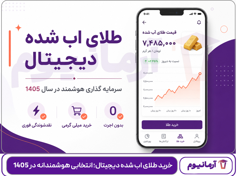 خرید-طلای-اب-شده-دیجیتال؛-انتخابی-هوشمندانه-در-1405