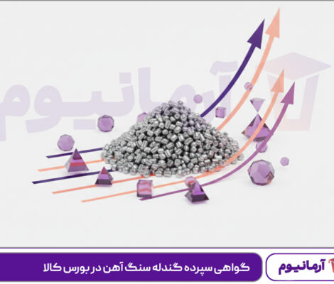 گواهی سپرده گندله سنگ آهن در بورس کالا